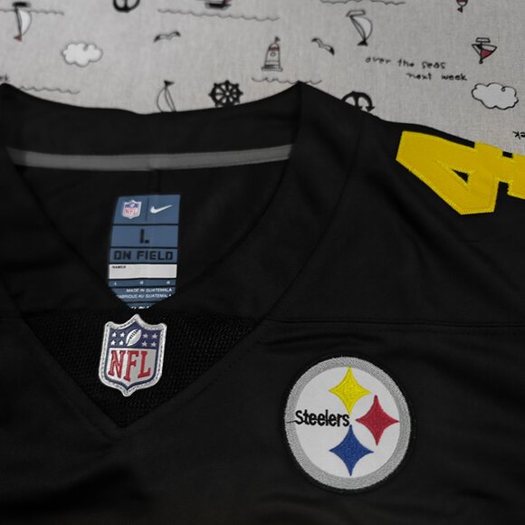 NFL Nike Steelers Black Jersey No. 43 - Picture 2 of 6